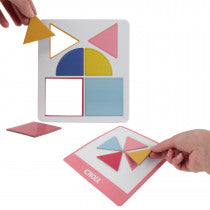 Educational cards I learn shapes x10
