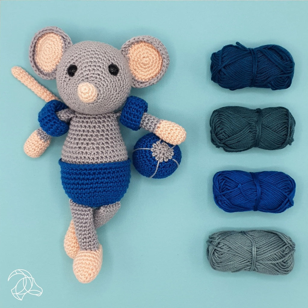 Kit amigurumi crochet HardiCraft Eddie Muis