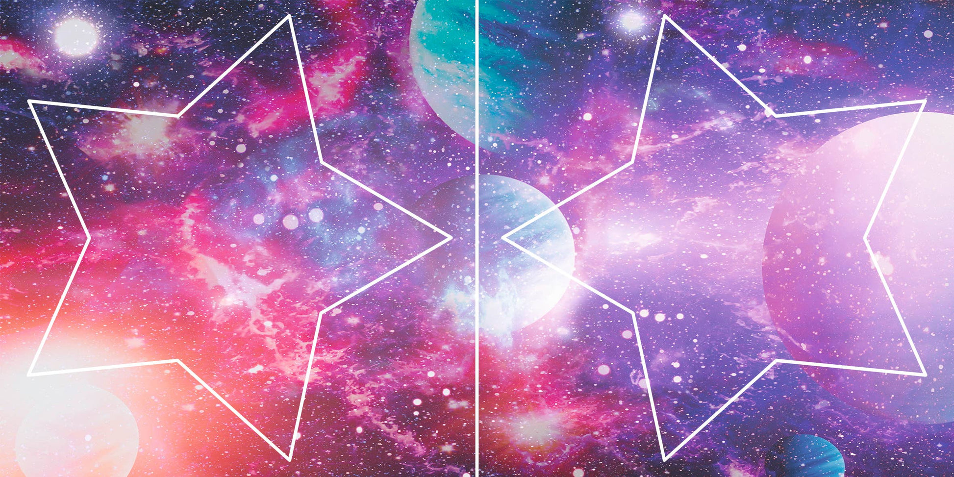 Kit de bricolage Lanterne Étoile Scintillante “Galaxie” | DIY décoration lumineuse URSUS®