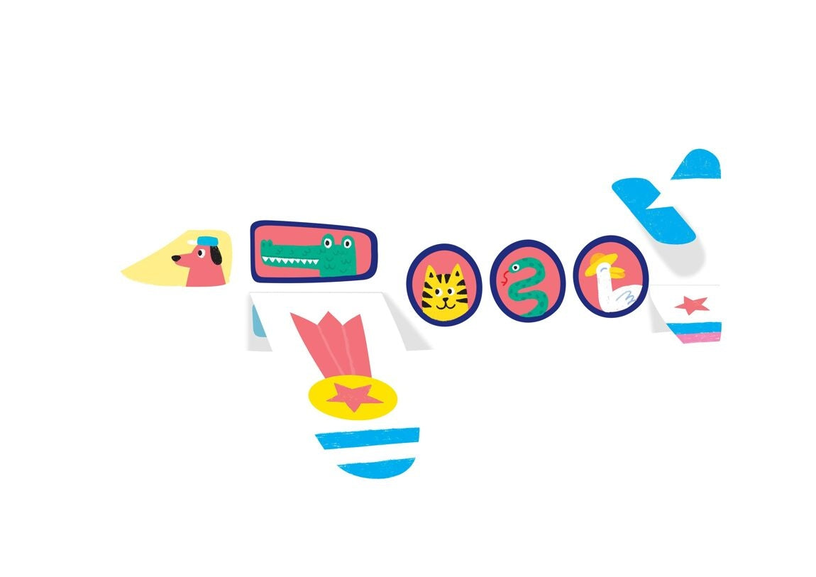 1, 2, 3 GO ! – Box créative 6 engins volants à assembler dès 6 ans | OMY x Gallimard les Ateliers OMY & Gallimard Jeunesse