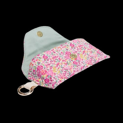 Kit Couture Étui à Lunettes “Isis” – Étui Liberty Fabrics DIY avec Mousqueton Doré Com'1 Idée
