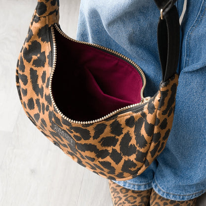 Kit Couture Sac Besace Léopard “Graou Addict” – Édition Exclusive Mlle Cyrielle x Com’1 Idée Com'1 Idée