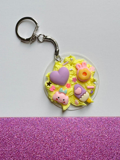 KIT DIY KAWAII PORTE-CLÉS – Activité Loisir Créatif Décoden Maison Ayaka