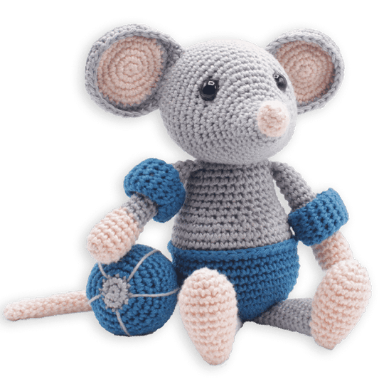 Kit amigurumi crochet HardiCraft Eddie Muis