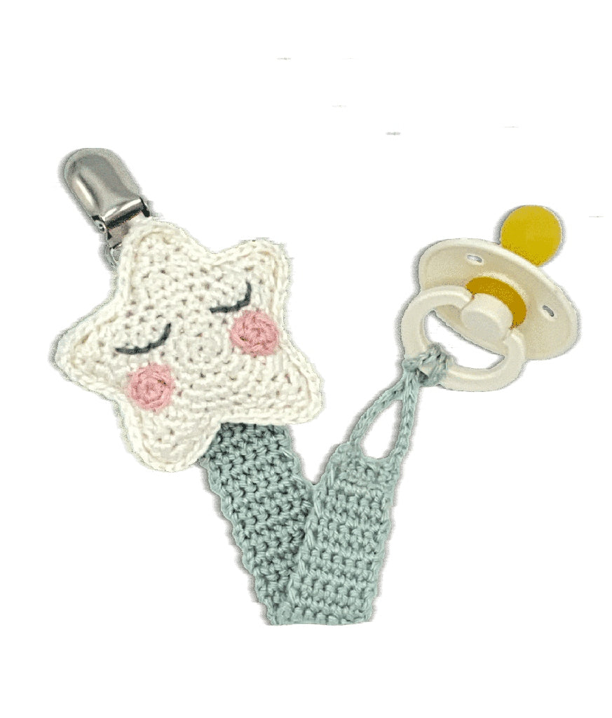 Amigurumi Crochet Kit - Star Pacifier Cord