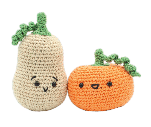 Kit de crochet Amigurumi DIY - Ensemble citrouille