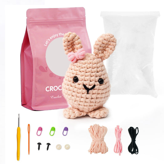 Kit Amigurumi Lapin Kawaï – Crochet DIY débutant avec notice Joy! JOY!