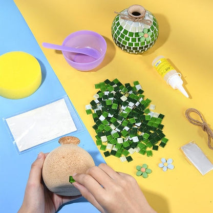 Kit DIY – Mon Vase en Mosaïque à personnaliser JOY!