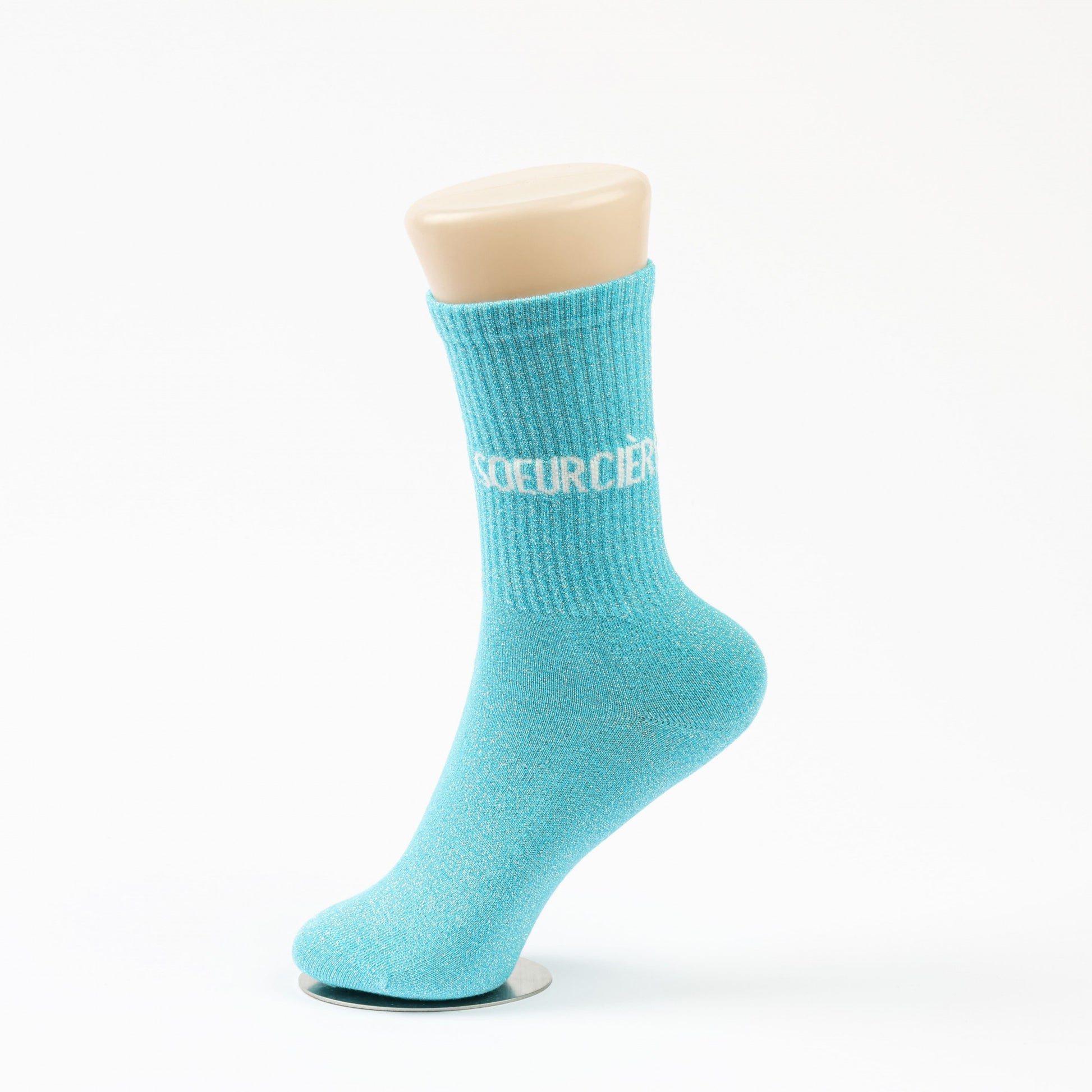 Chaussettes SOEURCIÈRE à Paillettes – Message Complice & Fun (36-42) JOY!