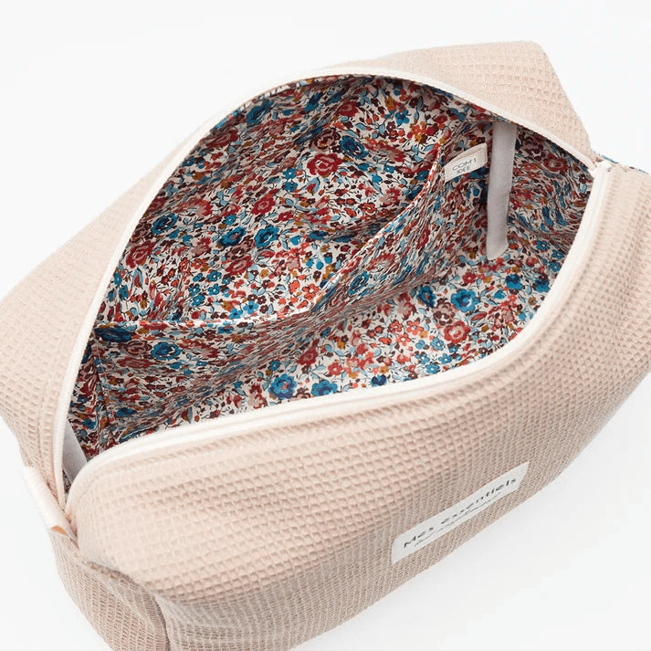 Kit Couture Grande Trousse de Toilette Liberty “Mes Essentiels” Georges – Trousse Week-End DIY Imperméable Com'1 Idée