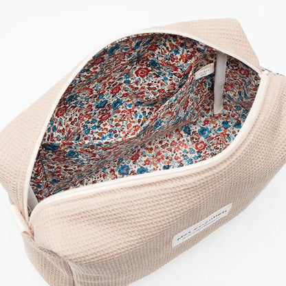 Kit Couture Grande Trousse de Toilette Liberty “Mes Essentiels” Georges – Trousse Week-End DIY Imperméable Com'1 Idée