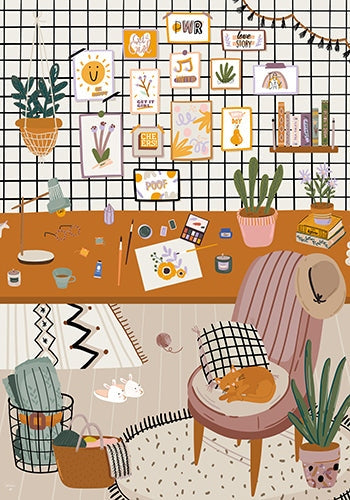 Puzzle 1000 Pièces Fabriqué en France L'atelier Maison Joliette