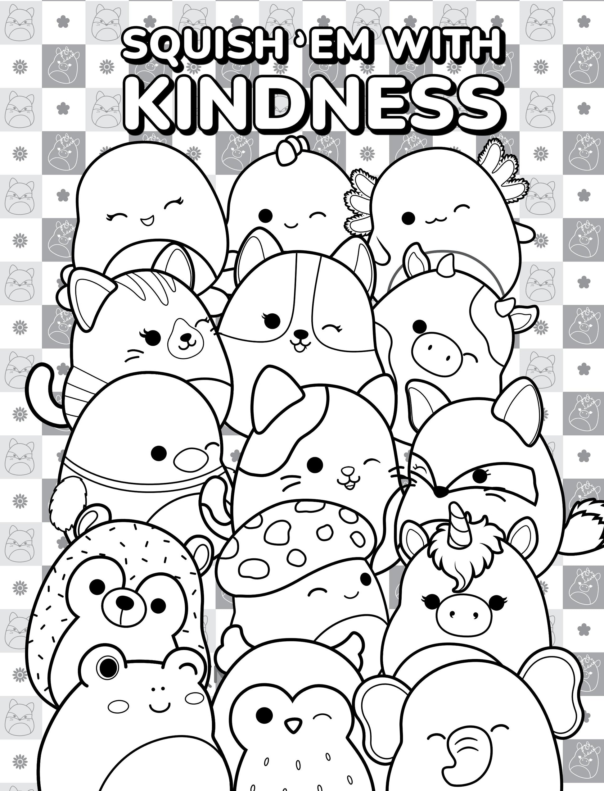Jeux amusants inclus dans le coffret Squishmallows