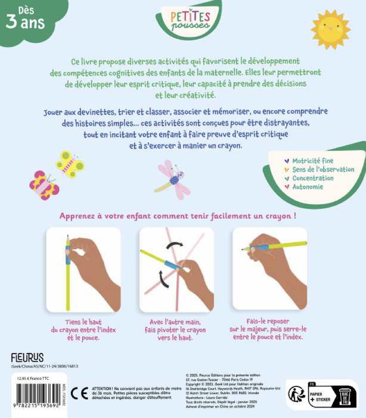Exercices pour trier classer et associer des éléments en maternelle
