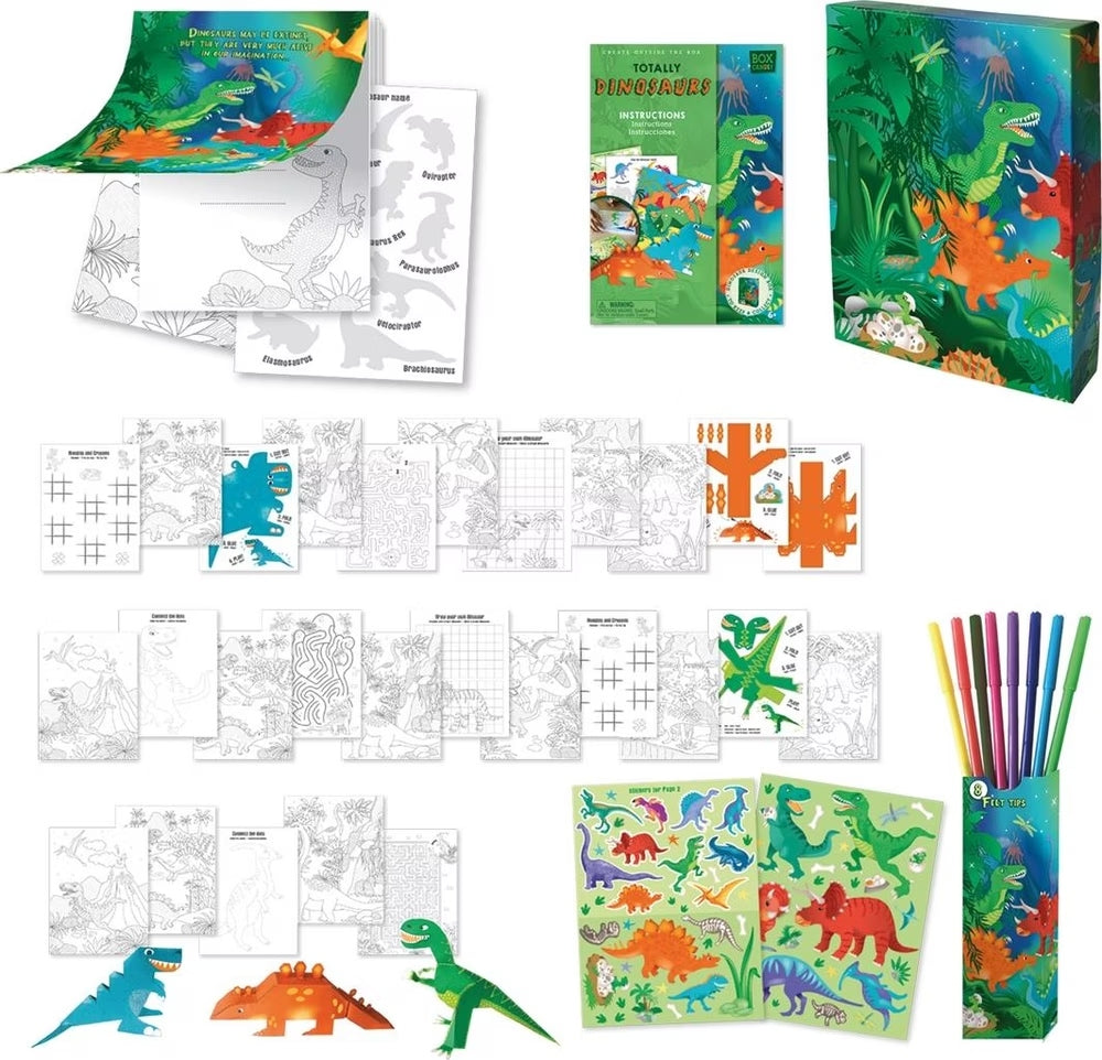 Artista Kit d'Activités Dinosaures – Coffret Créatif avec 30 Activités Artista