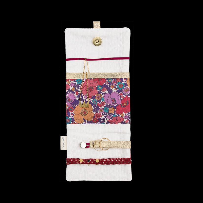 Kit Couture – Pochette à Bijoux "Floravos bijoux"
