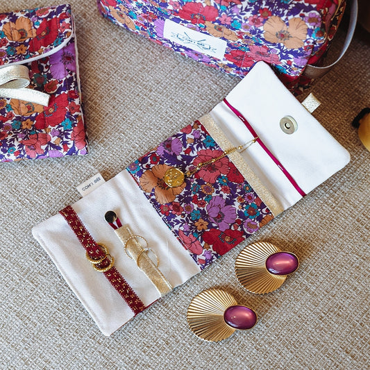 Kit Couture – Pochette à Bijoux "Floravos bijoux"