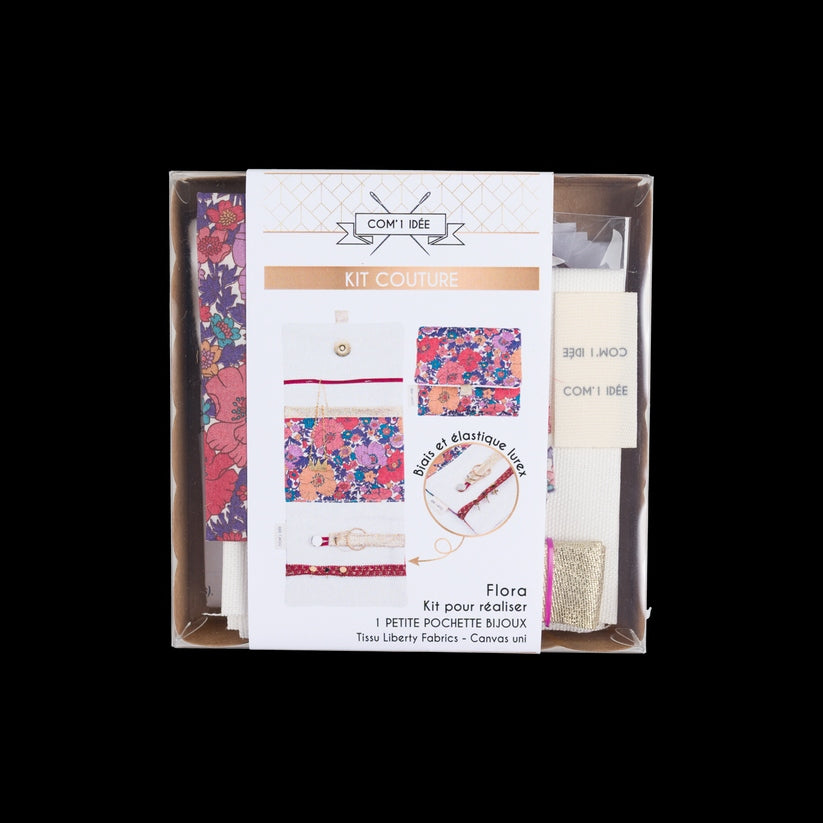Kit Couture – Pochette à Bijoux "Floravos bijoux"