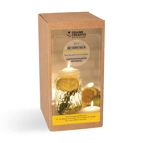 Kit DIY Diffuseur Citronnelle – Graine Créative GRAINE CREATIVE