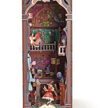 Maquette 3D Bois Magic House – Bibliothèque Magique Lumineuse DIY Graine Créative GRAINE CREATIVE