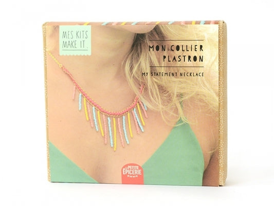 Kit DIY Mon Collier Plastron – Créez vos bijoux fantaisie personnalisés LA PETITE EPICERIE