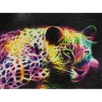 Kit Diamond Painting Léopard – 30x40 cm – Graine Créative GRAINE CREATIVE