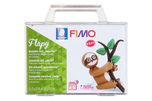 Kit Figurine Paresseux Fimo – Coffret Créatif Modelage GRAINE CREATIVE