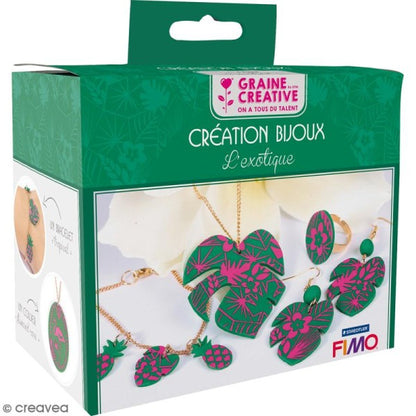 Kit Réalisez Vos Bijoux "L’Exotique" – Graine Créative GRAINE CREATIVE
