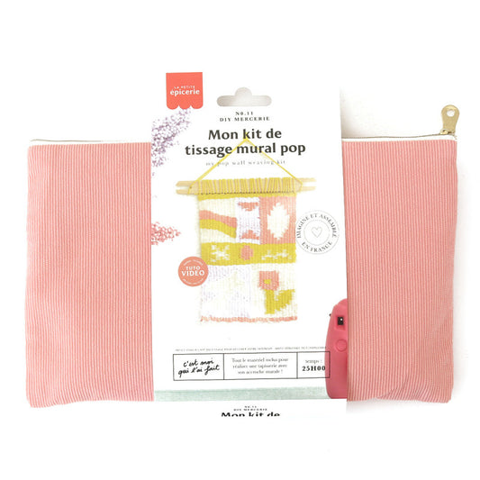 Kit DIY Tissage Mural Pop – Tissage Débutant avec Métier à Tisser | La Petite Épicerie LA PETITE EPICERIE