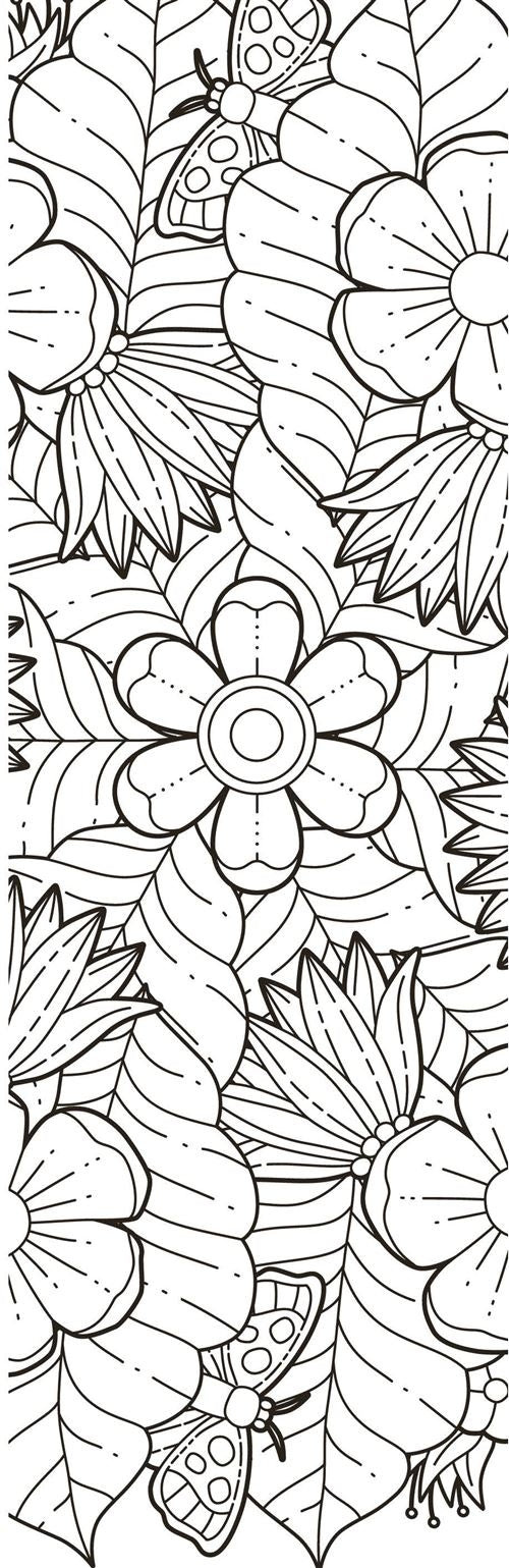 Marque-pages à l’aquarelle Fleurs des champs – Kit créatif peinture nature Editions Marabout