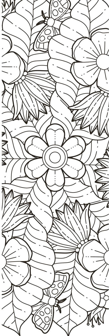 Marque-pages à l’aquarelle Fleurs des champs – Kit créatif peinture nature Editions Marabout