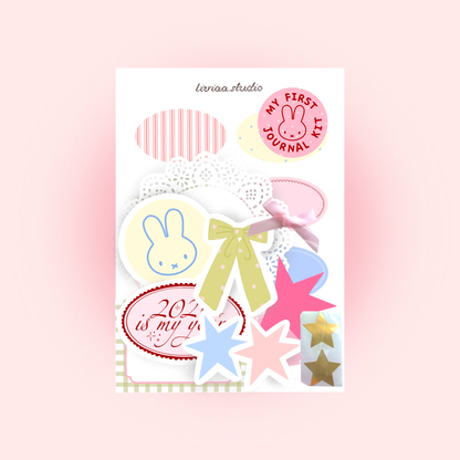 Journaling Kit Kawaii – Kit Complet Scrapbooking & Bullet Journal Liviaa.studio