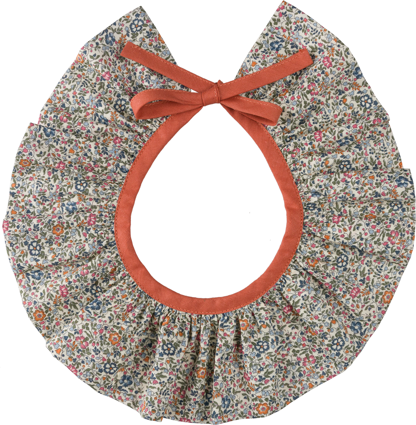 Kit couture col Pierrot enfant Ambre – Col Liberty & barrette assortie Com'1 Idée