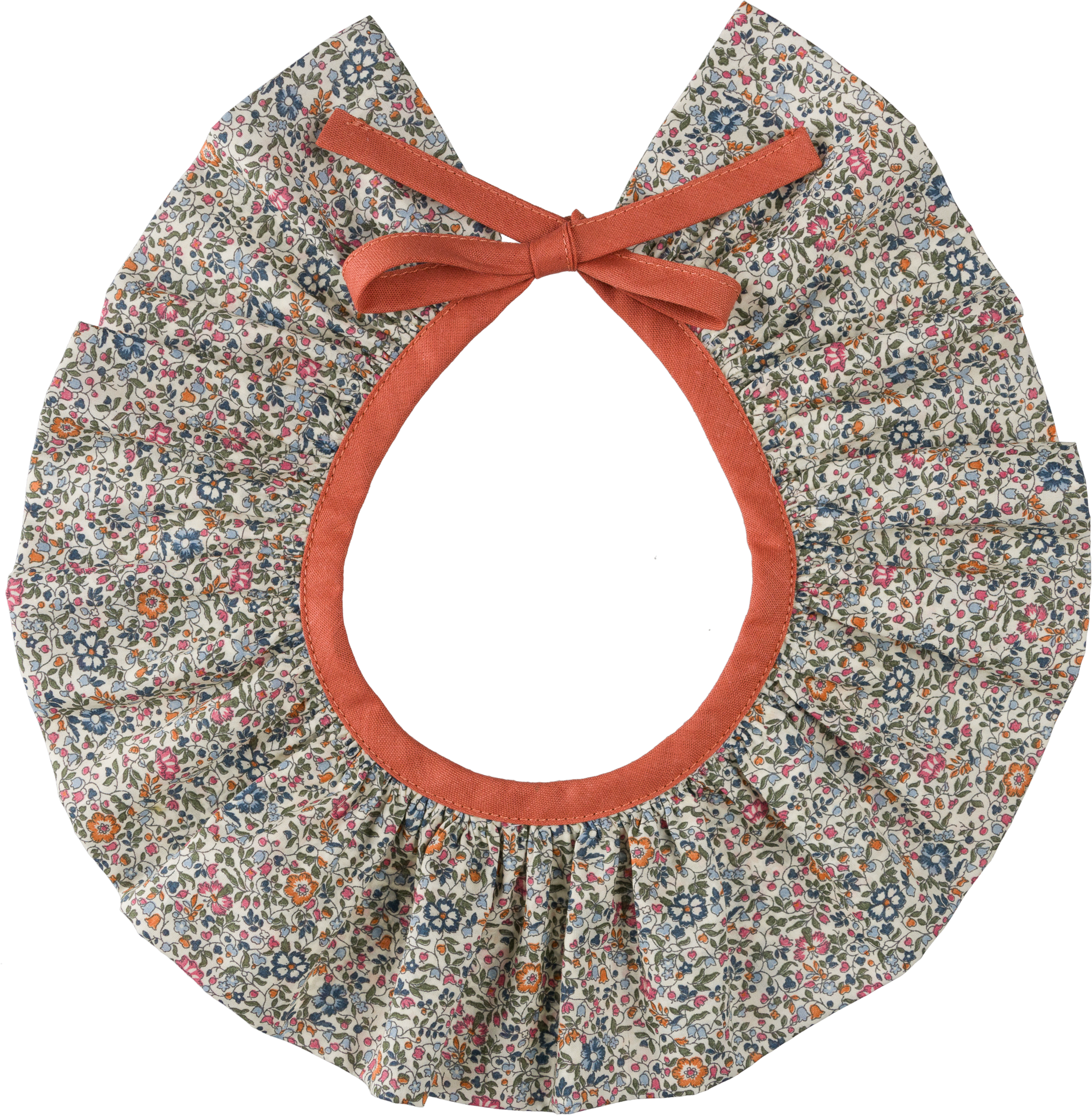 Kit couture col Pierrot enfant Ambre – Col Liberty & barrette assortie Com'1 Idée