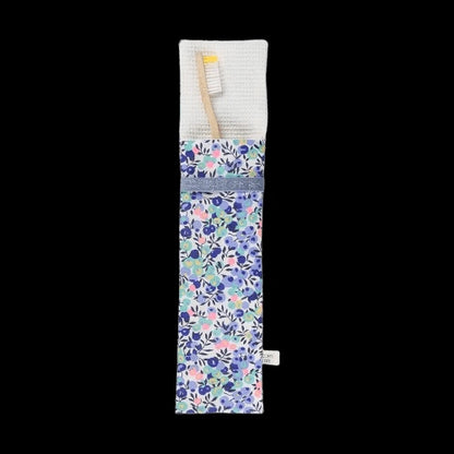 Kit Couture Set Voyage “Marilyn” – Étui Brosse à Dents & Lingettes Lavables Liberty DIY Com'1 Idée
