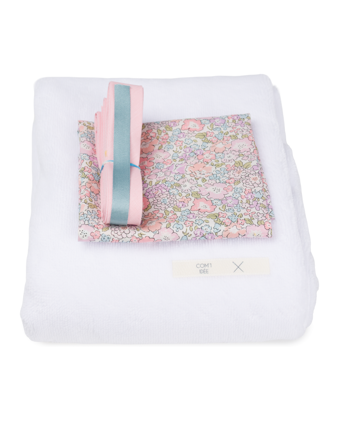 Kit couture cape de bain bébé Zélie – Cape Ourson naissance 0-12 mois Com'1 Idée