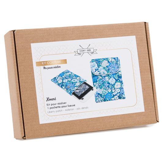Kit Couture Pochette Liseuse Honoré Liberty – DIY Étui Élégant Com'1 Idée
