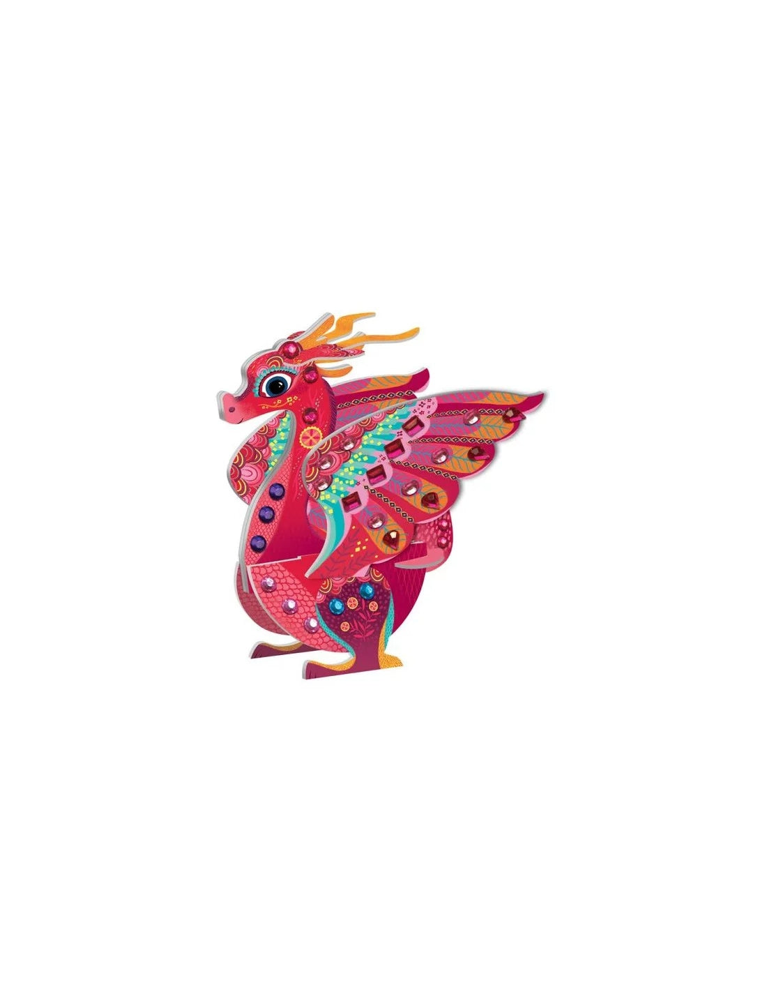 Animaux fantastiques 3D diamants – Coffret créatif enfant 5 ans+ Créa lign