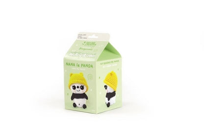 Kit Minigurumi “Nana le Panda” – Amigurumi Panda au Crochet DIY GRAINE CREATIVE