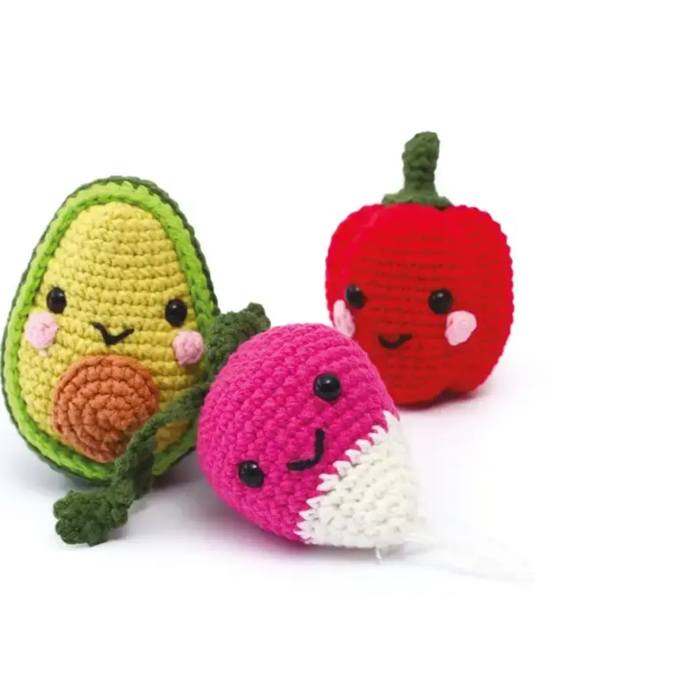 Kit Amigurumi Mes Légumes – Coffret Crochet Kawaii Graine Créative GRAINE CREATIVE