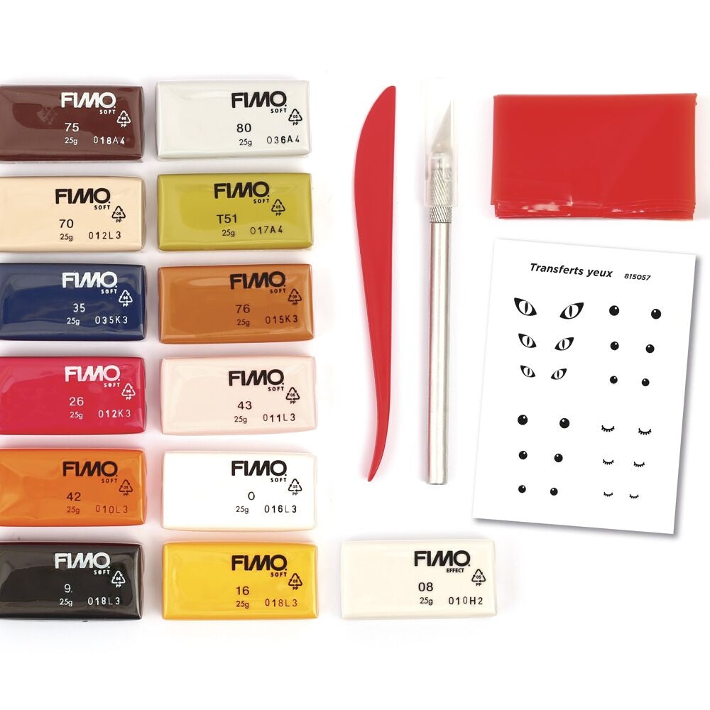Kit complet pour modeler des personnages imaginaires