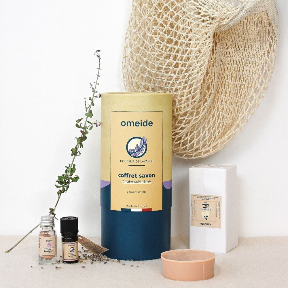 Coffret Savon DIY Lavande – Fabriquez vos Savons Naturel GRAINE CREATIVE