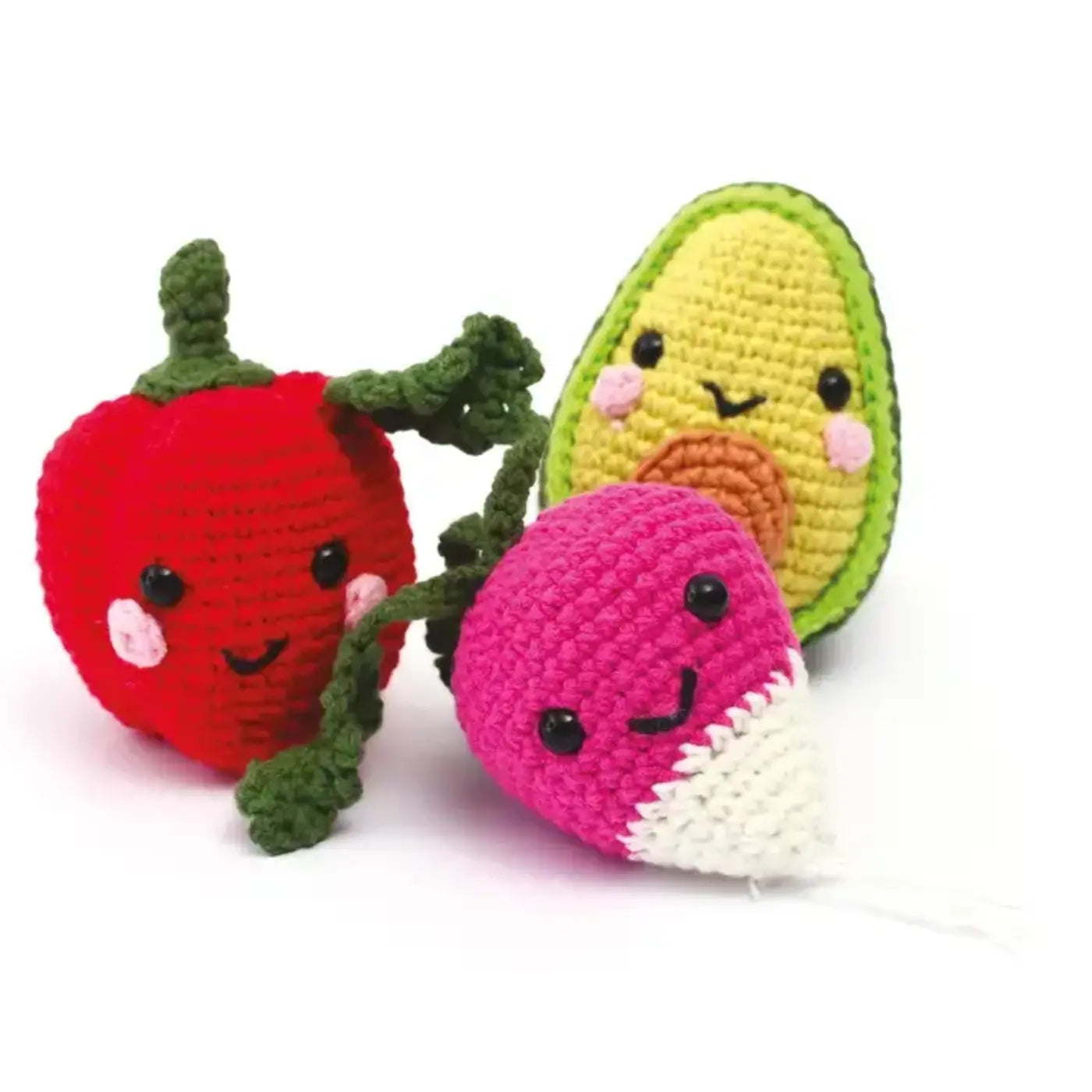 Kit Amigurumi Mes Légumes – Coffret Crochet Kawaii Graine Créative GRAINE CREATIVE