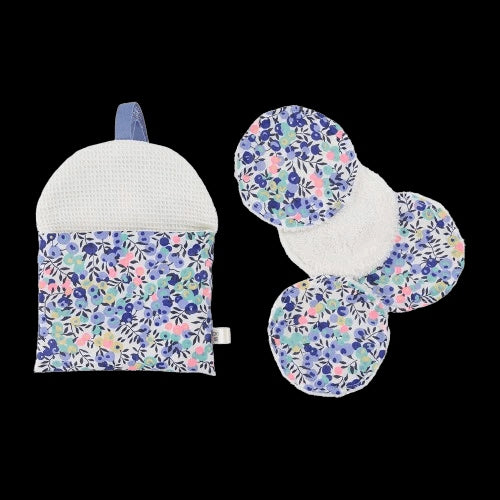 Kit Couture Set Voyage “Marilyn” – Étui Brosse à Dents & Lingettes Lavables Liberty DIY Com'1 Idée