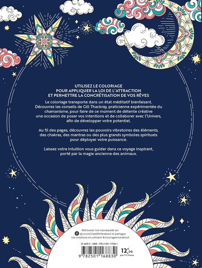 Pensées positives – Livre de coloriage bien-être et développement personnel Editions Marabout