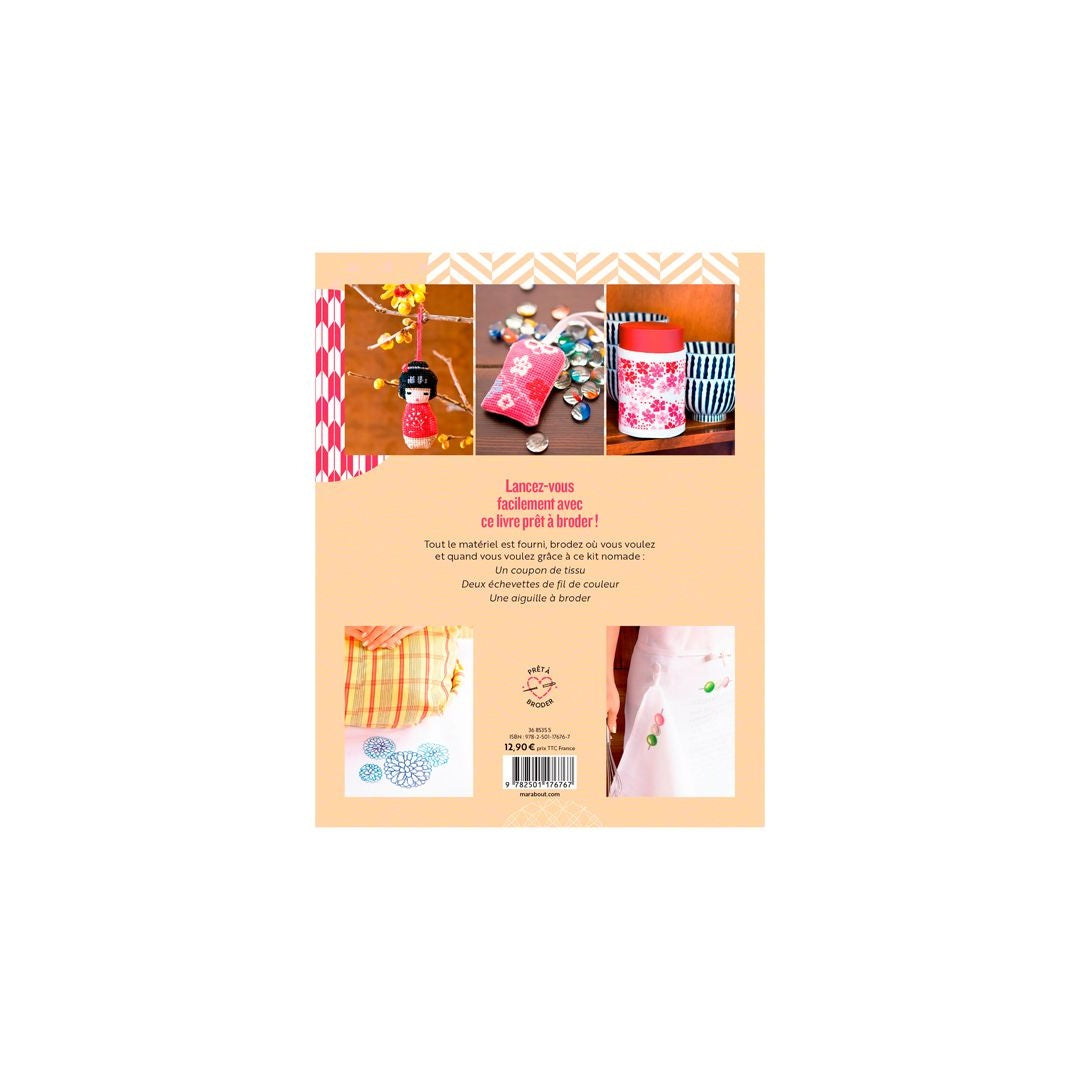 Broderies Japon Kawaii – Kit Broderie Nomade DIY GRAINE CREATIVE