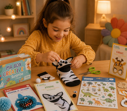 BOX Créative N°2 – Activités Manuelles Enfants 3 à 6 Ans GRAINE CREATIVE
