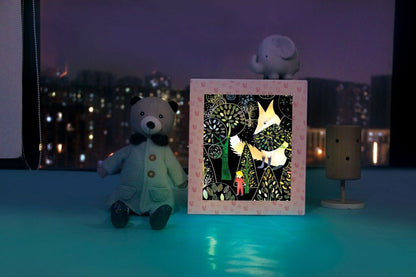 Boîte Lumineuse à Gratter Voyage Magique – Activité Créative Enfant GRAINE CREATIVE