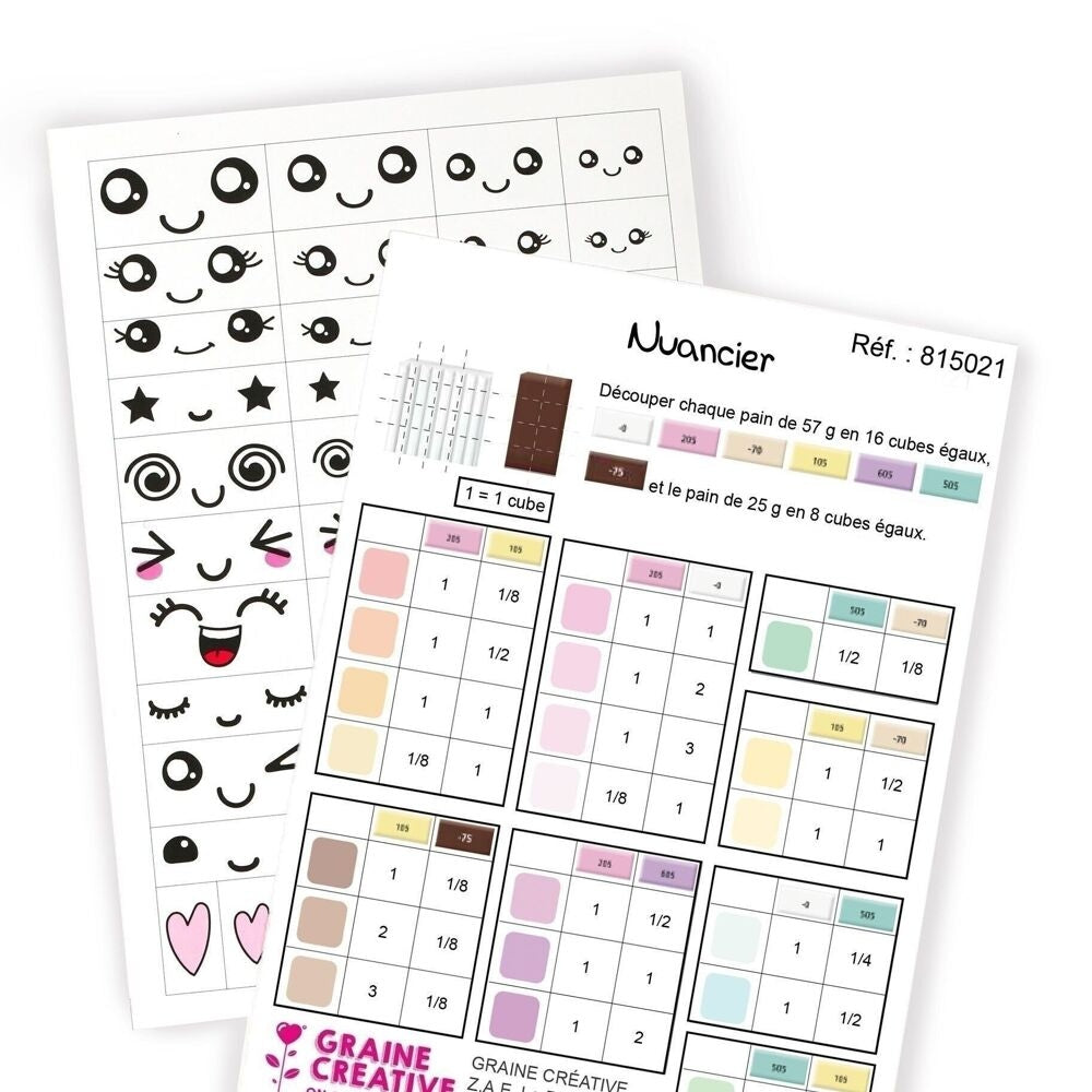 Activité créative autour des miniatures gourmandes kawaii
