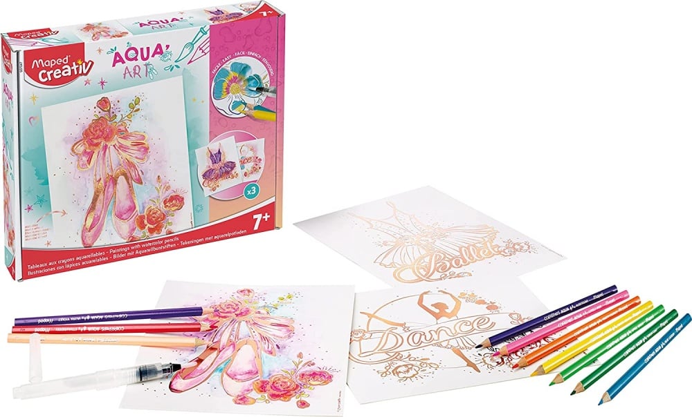 Kit Aquarelle 48 Couleurs Maxentico - Coffret Portable Pour Enfants Et Adultes Débutants